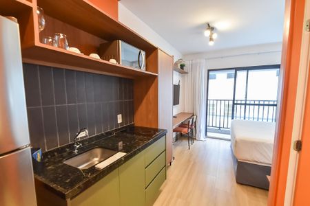 Studio à venda com 23m², 1 quarto e sem vagaCozinha