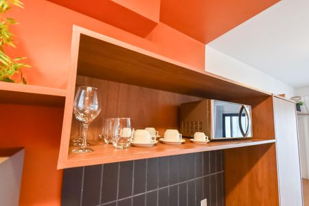 Studio à venda com 23m², 1 quarto e sem vagaCozinha