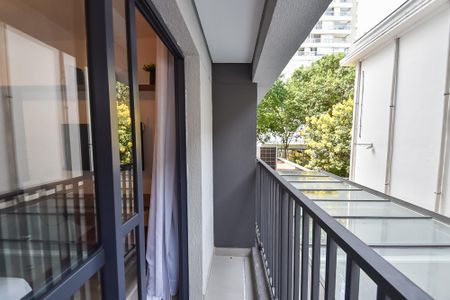 Studio à venda com 23m², 1 quarto e sem vagaVaranda