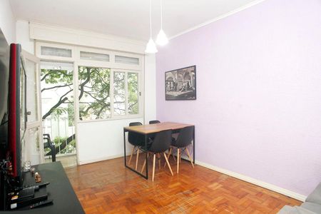 Sala de apartamento à venda com 1 quarto, 48m² em Centro Histórico, Porto Alegre