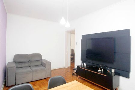 Sala de apartamento à venda com 1 quarto, 48m² em Centro Histórico, Porto Alegre