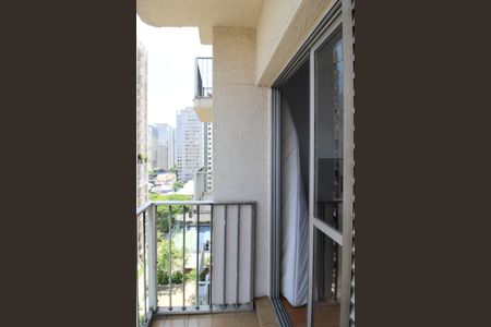 Apartamento à venda com 55m², 1 quarto e 1 vagaVaranda do Quarto 