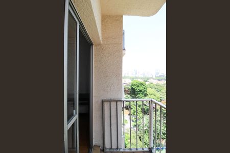 Varanda da Sala de apartamento à venda com 1 quarto, 55m² em Vila Olímpia, São Paulo