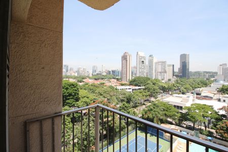 Apartamento à venda com 55m², 1 quarto e 1 vagaVaranda do Quarto 