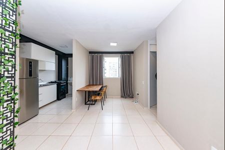 Sala de apartamento para alugar com 2 quartos, 46m² em Buritis, Belo Horizonte