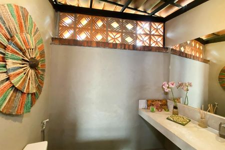 Casa de condomínio à venda com 450m², 3 quartos e 4 vagasLavabo do Espaço Gourmet