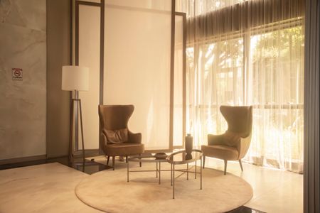 Apartamento à venda com 160m², 2 quartos e 2 vagasHall social