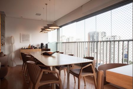 Varanda gourmet de apartamento à venda com 2 quartos, 160m² em Vila Clementino, São Paulo