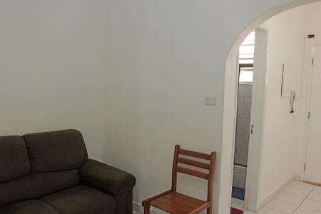 Sala de apartamento para alugar com 2 quartos, 65m² em Boqueirão, Santos