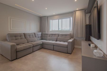 Sala de apartamento para alugar com 3 quartos, 112m² em Vila Bocaina, Mauá