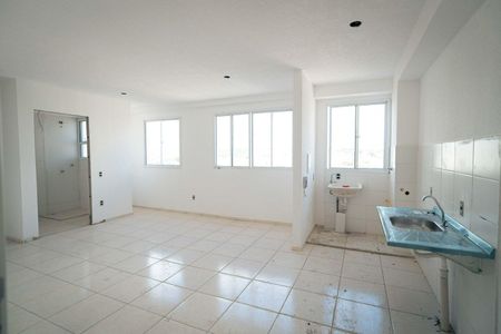 Cozinha de apartamento para alugar com 2 quartos, 52m² em Mantiqueira, Belo Horizonte
