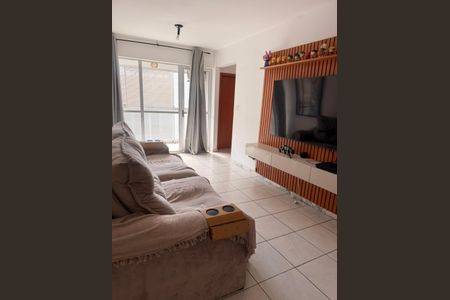 Sala de apartamento à venda com 2 quartos, 57m² em Chácaras, Betim