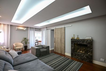 Sala de apartamento à venda com 4 quartos, 213m² em Vila Andrade, São Paulo