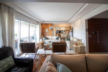 Sala  de apartamento à venda com 3 quartos, 181m² em Real Parque, São Paulo