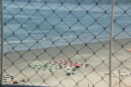 Varanda da Sala de apartamento para alugar com 1 quarto, 43m² em Boqueirão, Santos