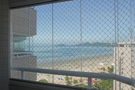 Varanda da Sala de apartamento para alugar com 1 quarto, 43m² em Boqueirão, Santos
