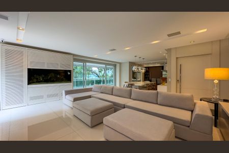 Sala de apartamento para alugar com 5 quartos, 240m² em Brooklin, São Paulo