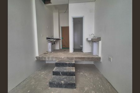 Cozinha de kitnet/studio à venda com 1 quarto, 36m² em Higienópolis, São Paulo