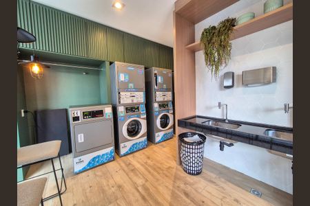 Studio à venda com 36m², 1 quarto e sem vagaLavanderia