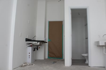 Cozinha de kitnet/studio à venda com 1 quarto, 36m² em Higienópolis, São Paulo