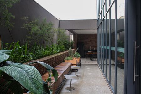 Studio à venda com 36m², 1 quarto e sem vagaSalão de Festa - Área Externa