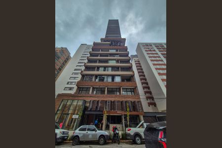 Studio à venda com 36m², 1 quarto e sem vagaFachada do Prédio