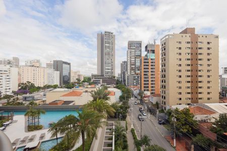 Vista da Varanda de apartamento para alugar com 2 quartos, 88m² em Pinheiros, São Paulo