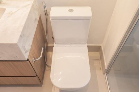 Apartamento para alugar com 88m², 2 quartos e 1 vaga Apartamento para alugar com 88m², 2 quartos e 1 vagaBanheiro da Suíte 1