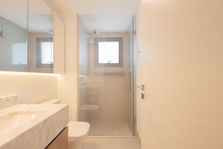 Apartamento para alugar com 88m², 2 quartos e 1 vaga Apartamento para alugar com 88m², 2 quartos e 1 vagaBanheiro da Suíte 1