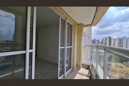 Varanda Sala de apartamento à venda com 3 quartos, 82m² em Parque das Nações, Santo André