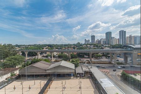 Varanda - Vista de apartamento para alugar com 1 quarto, 50m² em Campo Belo, São Paulo