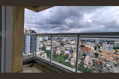 Varanda Sala de apartamento à venda com 3 quartos, 82m² em Parque das Nações, Santo André