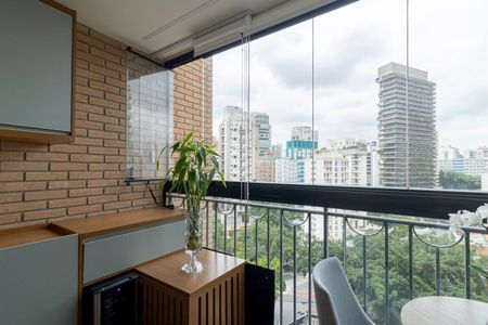 Apartamento para alugar com 48m², 1 quarto e 1 vaga Apartamento para alugar com 48m², 1 quarto e 1 vagaVaranda