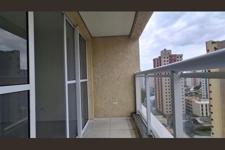 Varanda Sala de apartamento à venda com 3 quartos, 82m² em Parque das Nações, Santo André
