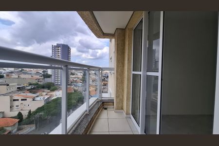 Varanda Sala de apartamento à venda com 3 quartos, 82m² em Parque das Nações, Santo André