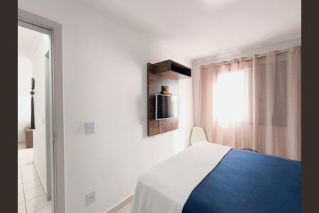 Quarto 1 - Suíte de apartamento para alugar com 2 quartos, 62m² em Vila Nova Jundiainopolis, Jundiaí