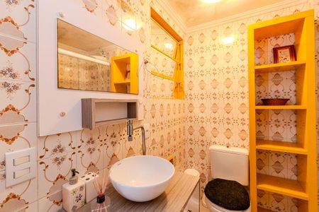 Banheiro de apartamento para alugar com 1 quarto, 48m² em Tristeza, Porto Alegre