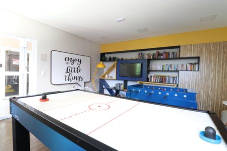 Apartamento para alugar com 34m², 2 quartos e sem vagaSalão de jogos