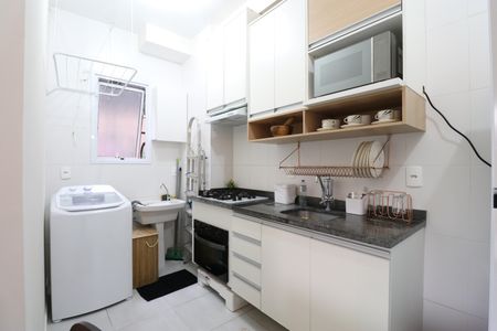 Apartamento para alugar com 34m², 2 quartos e sem vagaCozinha e Área de Serviço