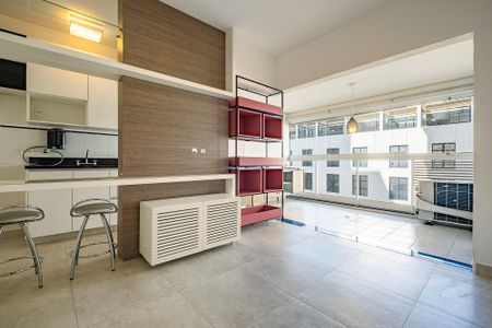 Sala/Cozinha de apartamento para alugar com 2 quartos, 61m² em Pinheiros, São Paulo