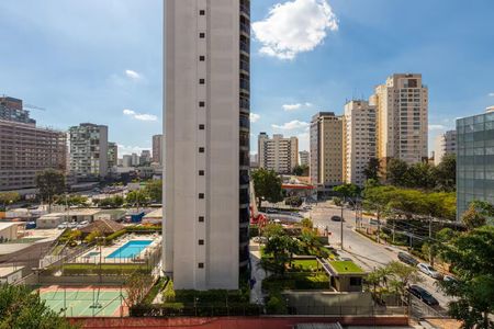 Apartamento à venda com 26m², 1 quarto e sem vagaVista da varanda