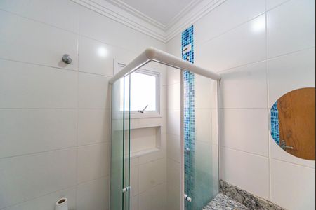 Banheiro  de apartamento à venda com 2 quartos, 43m² em Jardim Paraiso, Santo André