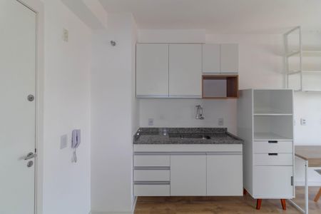 Cozinha de kitnet/studio para alugar com 1 quarto, 27m² em Quinta da Paineira, São Paulo