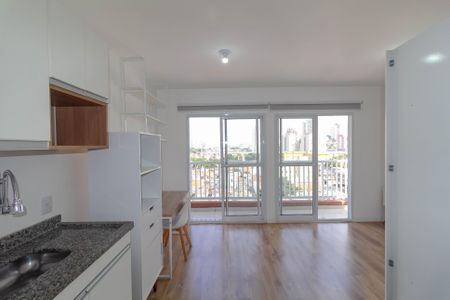 Cozinha de kitnet/studio para alugar com 1 quarto, 27m² em Quinta da Paineira, São Paulo