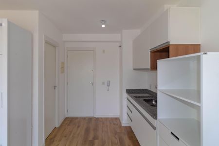 Cozinha de kitnet/studio para alugar com 1 quarto, 27m² em Quinta da Paineira, São Paulo