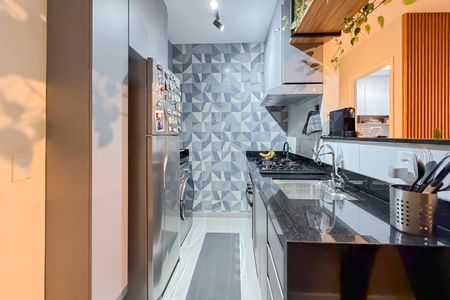 Cozinha de apartamento à venda com 2 quartos, 35m² em Cambuci, São Paulo