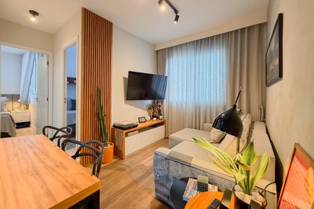 Sala de apartamento à venda com 2 quartos, 35m² em Cambuci, São Paulo