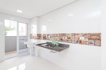 Apartamento à venda com 46m², 2 quartos e sem vagaCozinha e Área de Serviço