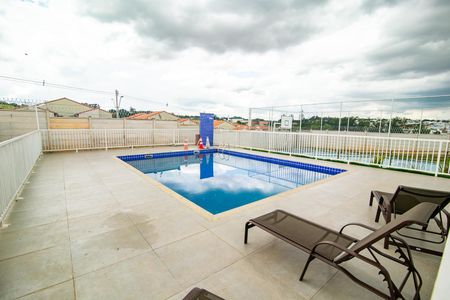 Área comum - Piscina de apartamento para alugar com 2 quartos, 55m² em Jardim Residencial Dona Lucilla, Indaiatuba