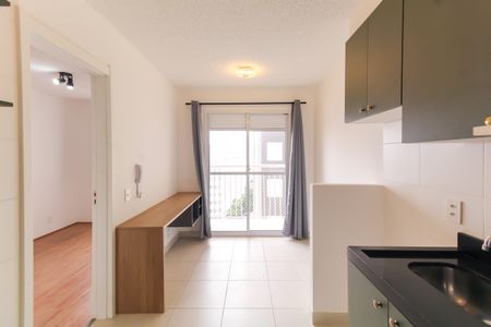 Sala/Cozinha de apartamento à venda com 1 quarto, 27m² em Belenzinho, São Paulo